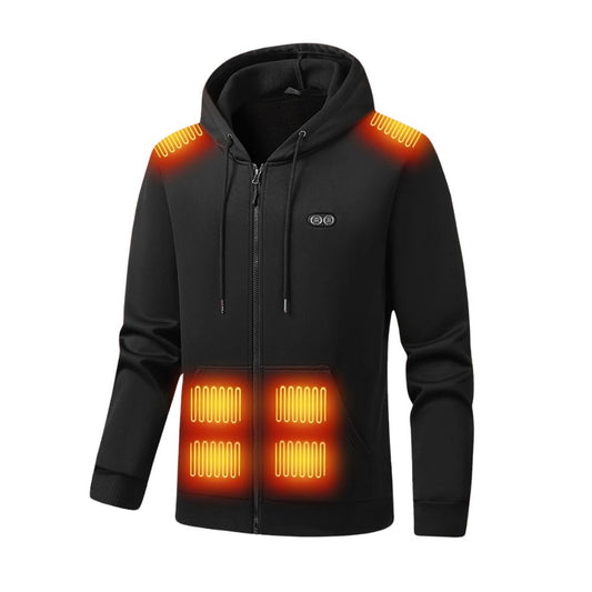 Smart Heated Hoodie – Unisex USB Charging Winter Jacket